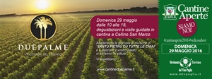 CANTINE APERTE, DUE PALME NELL’ITINERARIO DEL MOVIMENTO TURISMO DEL VINO